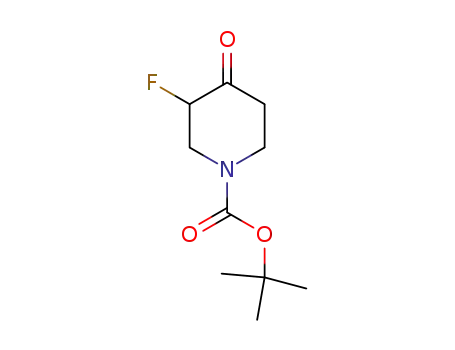 tert-butyl-3-fluoro-4-oxopiperidine-1-carboxylate