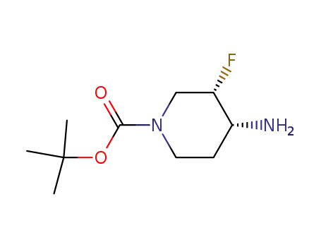 (3S,4R)-tert-butyl 4-amino-3-fluoropiperidine-1-carboxylate